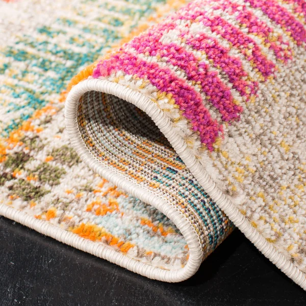 Safavieh Madison 400 Rug Collection MAD417C - Ivory - Multi - 8& x 10&