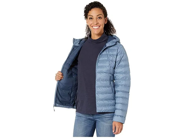 Mountain Hardwear Rhea Ridge Hooded Jacket - Women's Light Zinc - XL