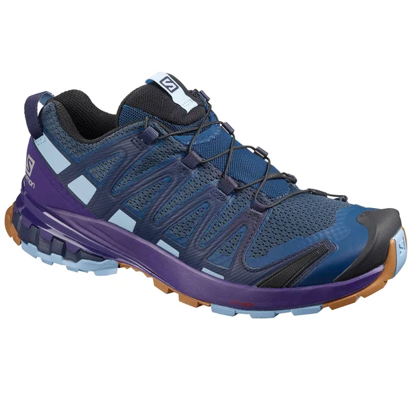 Salomon Women's XA Pro 3D V8 - 7.5, Poseidon/Violet Indigo/Forever
