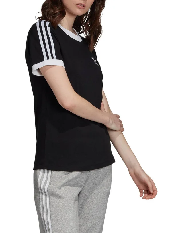 Adidas Originals 3 Stripes T-Shirt - Black - T-Shirts