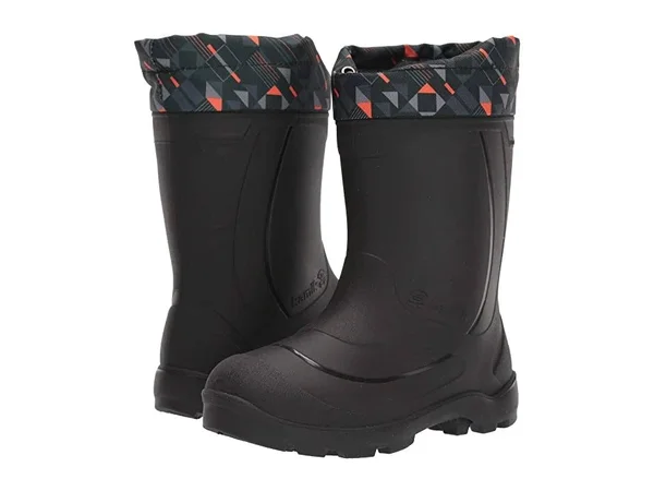 Kamik Kids& Snobuster 2 Insulated Waterproof Winter Boots, Black