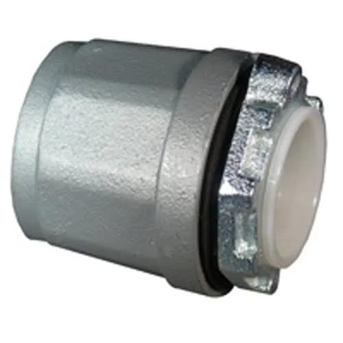 Appleton HUB-400 Straight Conduit Hub, 4 inch, Malleable Iron