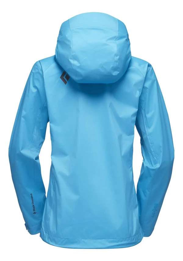 Black Diamond Women's Stormline Stretch Rain Shell - Small - Ocean