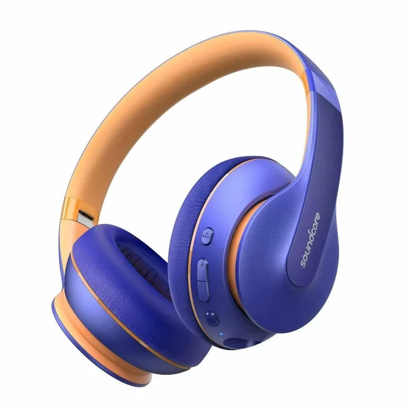 Anker Soundcore Life Q10 Wireless Bluetooth Headphones, Over Ear and Foldable, Hi-Res Certified Sound, 60-Hour Playtime and Fast