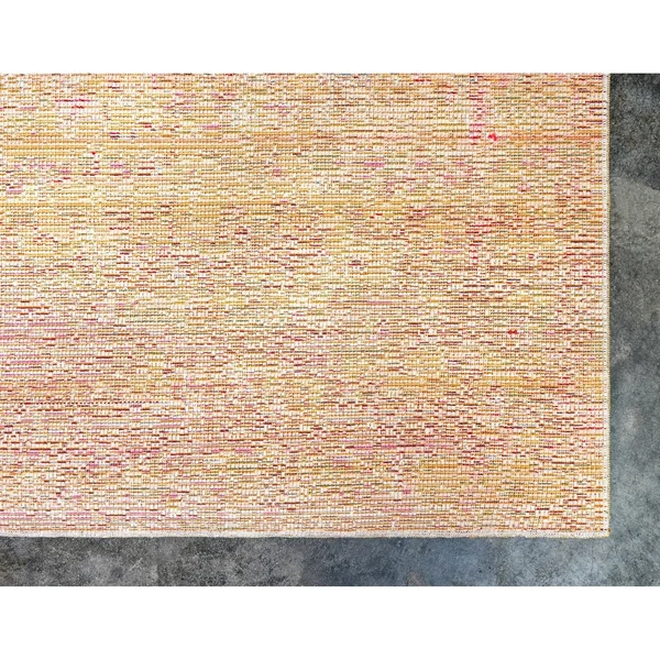 Unique Loom Austin Muse Area Rug (2&7x22 x 9&10x22 Runner - Yellow)