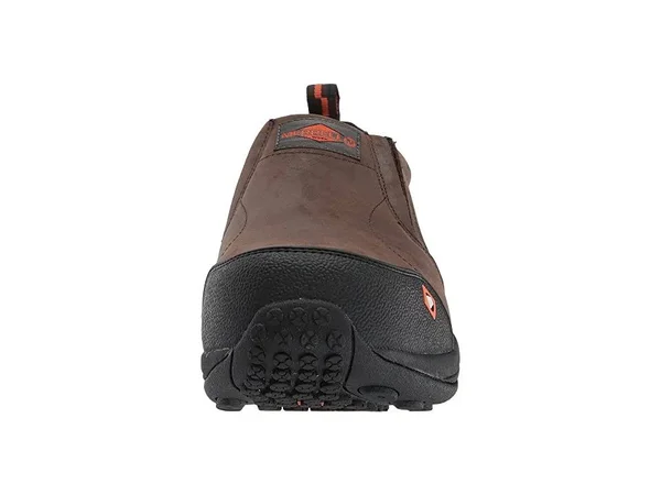 Merrell Men's Jungle Moc Comp Toe Work Shoe, Size: 7, Espresso