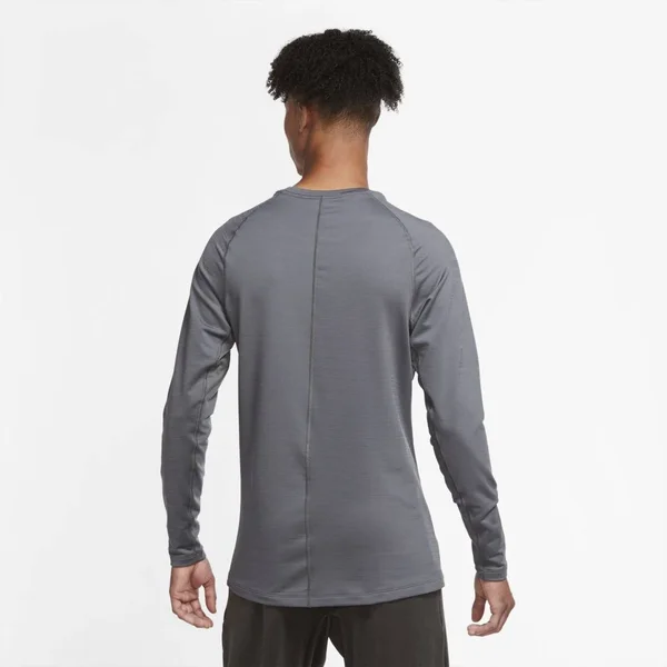 Nike Pro Warm Men's Long-Sleeve Top in Grey, Size: S Tall, CU6740-068