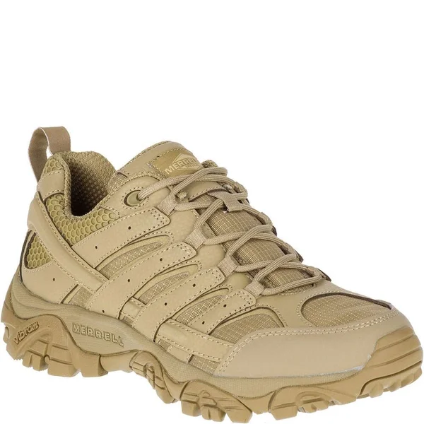 Merrell Women's Moab 2 Tactical Shoe, Size: 7.5, Coyote