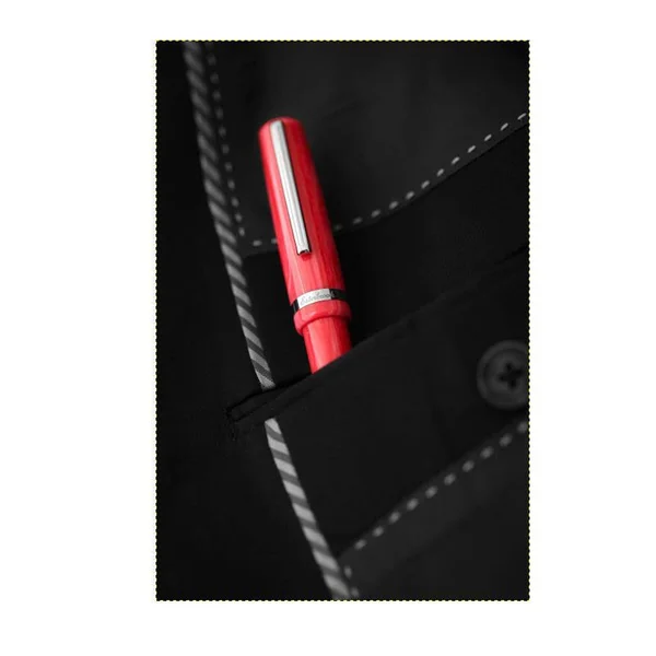 Esterbrook Jr Pocket Fountain Pen - Carmine Red Stub