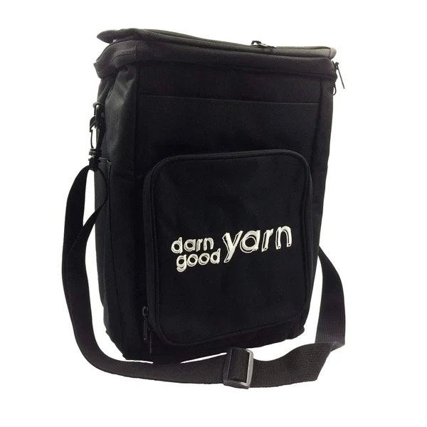 Darn Good Yarn - Knitting and Crochet Yarn Storage Organizer with Cover and Inner Divider for Projects, Handy and Compact, The B