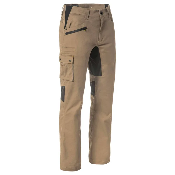 Caterpillar Men's Operator Flex Cargo Work Pant, 1810038-016-28/30, Dark Sand