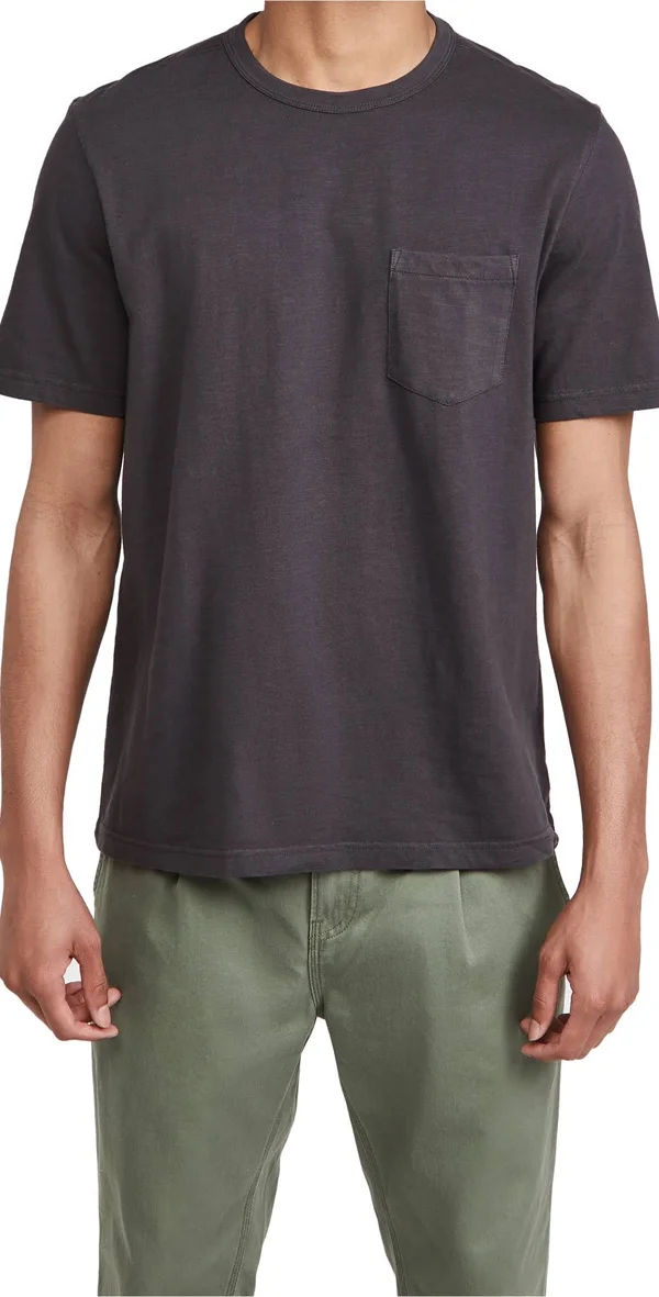 Faherty Sunwashed Pocket Tee