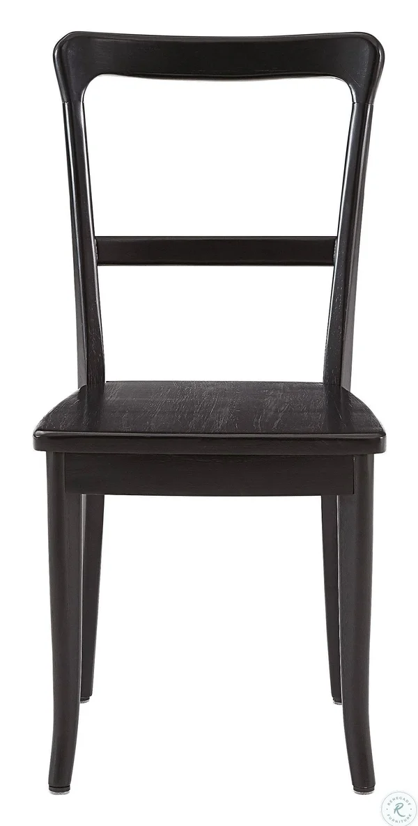 Progressive Furniture D869-61 Teresa Black Dining Chair (Pack of 2)