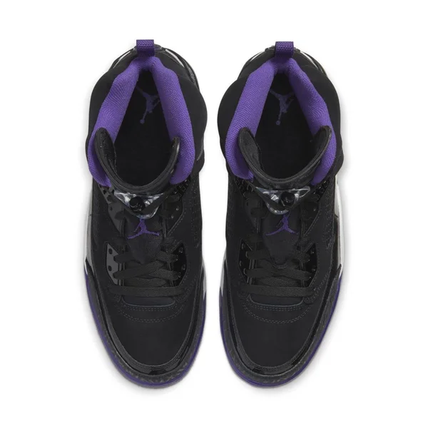 Jordan Spizike Black Court Purple