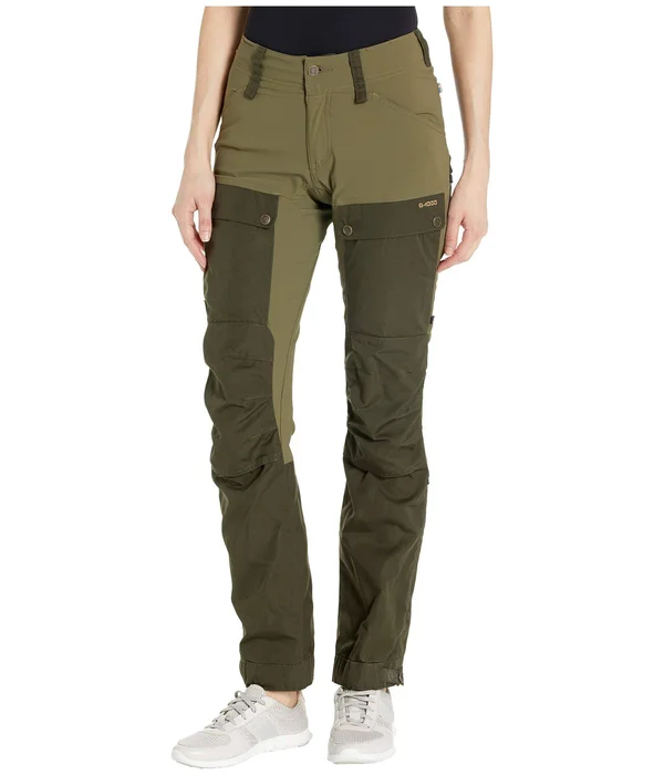 Fjallraven Women's Keb Trousers Deep Forest, Laurel Green 34