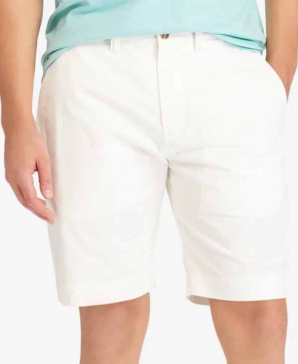 Polo Ralph Lauren Men's Stretch Classic Fit Shorts - White - 31