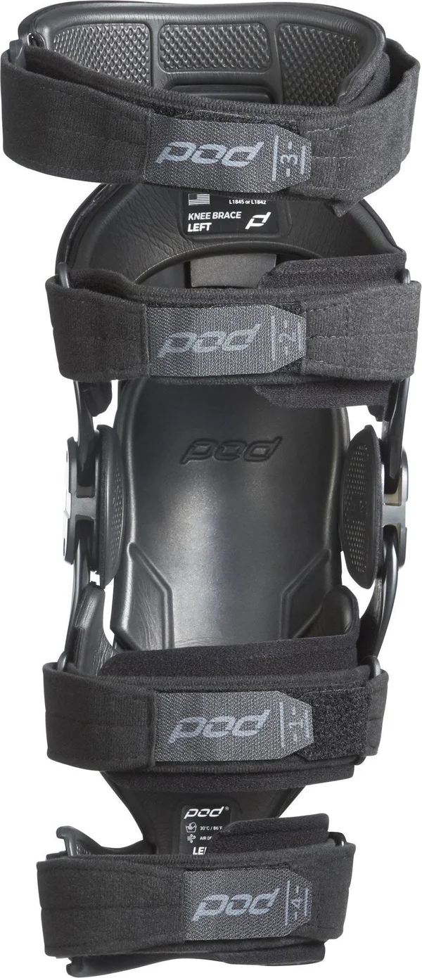 Pod K8 Unbreakable Knee Brace Carbon/Copper Medium Pair