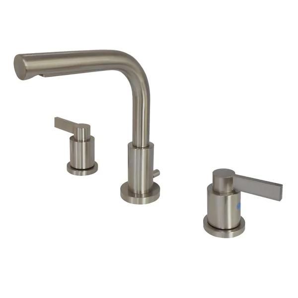 Kingston Brass FSC8958NDL 8 in. Widespread Bathroom Faucet - Brushed Nickel