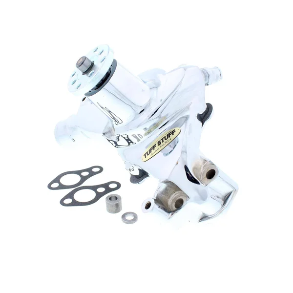 King Chrome Small Block Chevy 1969-86 Long Water Pump 91315467