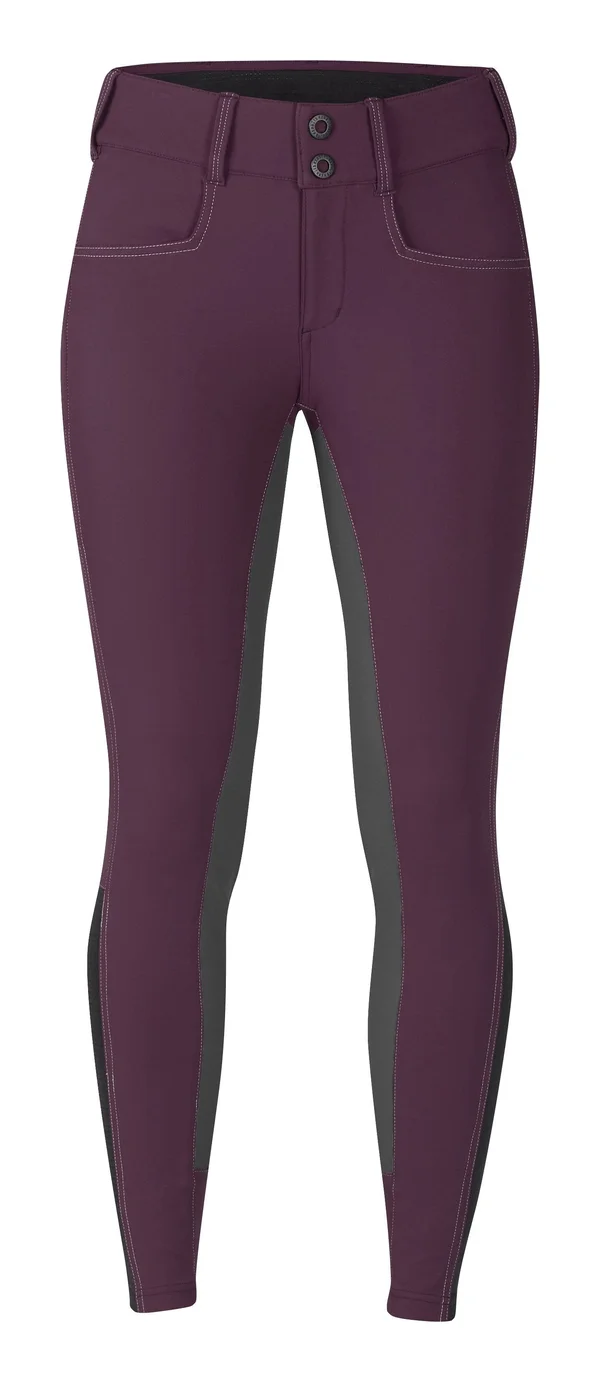 Kerrits Side Pass Pocket Full Seat Breech - BysnBry\LARGE