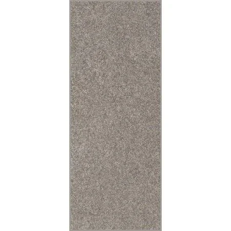 Home Queen Solid Grey Color Custom Size Runner 2& x 16& - Area Rug, Gray