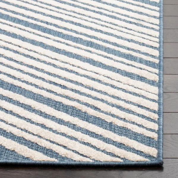 Safavieh Monroe Indoor, Outdoor Blue Rug (4' x 6')