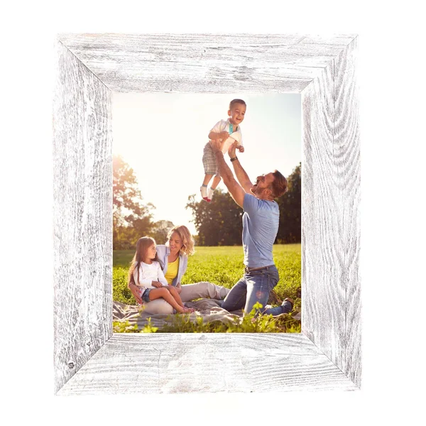 Rustic Farmhouse 3-Inch Picture Frame, White Wash 24x30