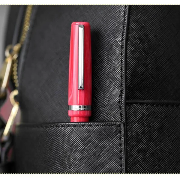 Esterbrook Jr Pocket Fountain Pen - Carmine Red Stub