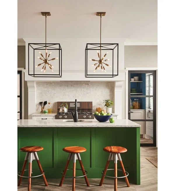 Hinkley - 46314BLK - 12 Light Pendant - Aros - Black