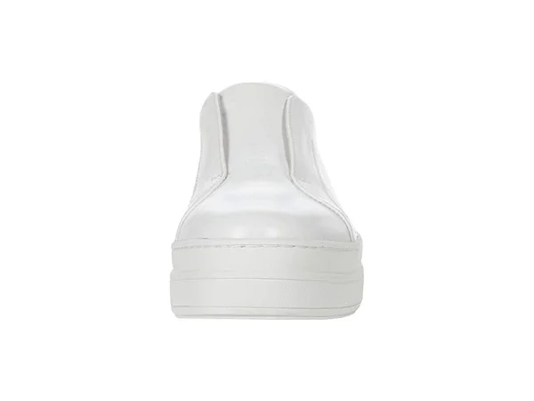 J/Slides Noel SP Sneaker White Leather - White 8.5 Medium