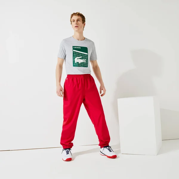 Lacoste Men'S Sport Performance Side Zip Track Pants - XXL - 7