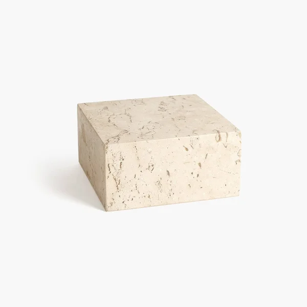 Studio A Travertine Cube Riser - SM