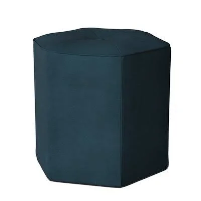 Wayfair Custom Upholstery Cory Tufted Ottoman Body Fabric: Tina Gulfstream