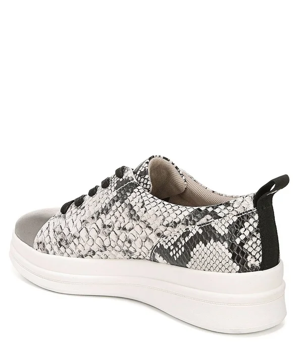 Naturalizer Women's Yarina Leather Sneakers - Alabaster - Size 5.5