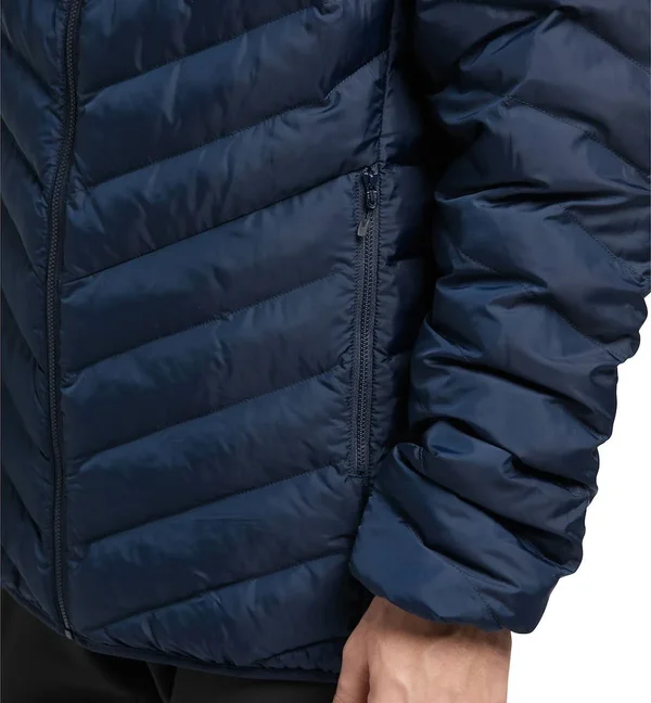 Haglofs S鋜na Mimic Hooded Mens Jacket - Tarn Blue