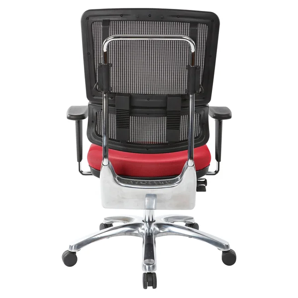 Vertical Black Mesh Back Chair