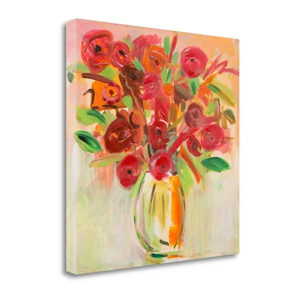29x22 x 29x22 Floral Afternoon by Farida Zaman Fine Art Giclee Print