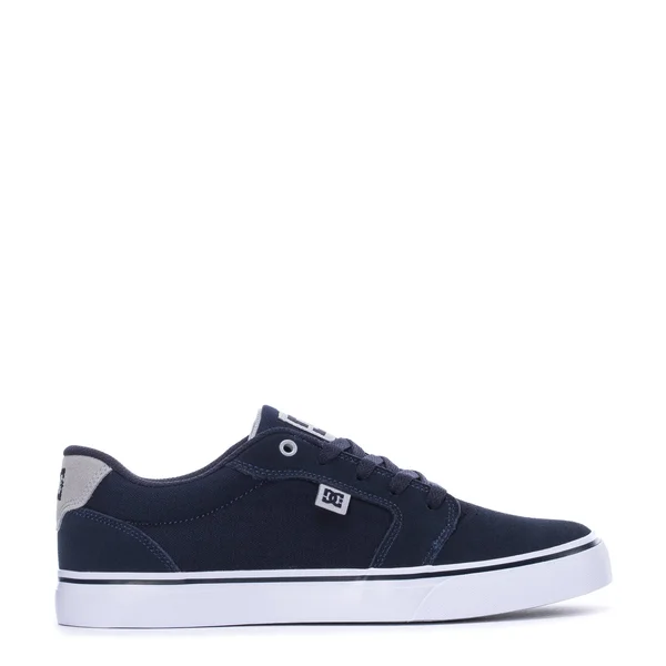 DC Anvil Men's Skate Shoes Navy/White : 11 D - Medium
