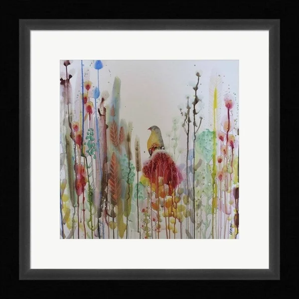 Sylvie Demers 'J'ai Reve De Vous' Framed Art - Plastic - Black