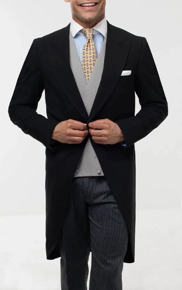 Dobell Black Morning Suit Tailcoat