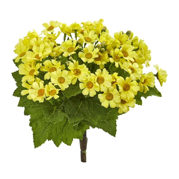 Nearly Natural Daisy Bush Artificial Flower (Set of 6)
