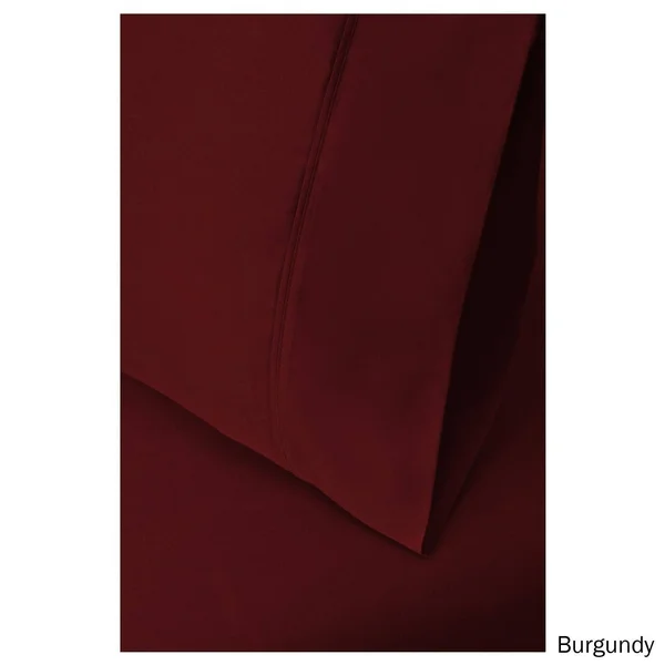 Superior Egyptian Cotton 400 Thread Count Solid Sateen Sheet Set (Twin XL - Pink)