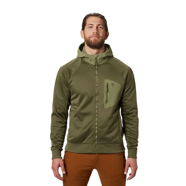 Mountain Hardwear Men & S Norse Peak Full Zip Hoody - Dark Army