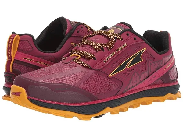 Altra Women's Lone Peak 4 Low RSM Beet Red, 9