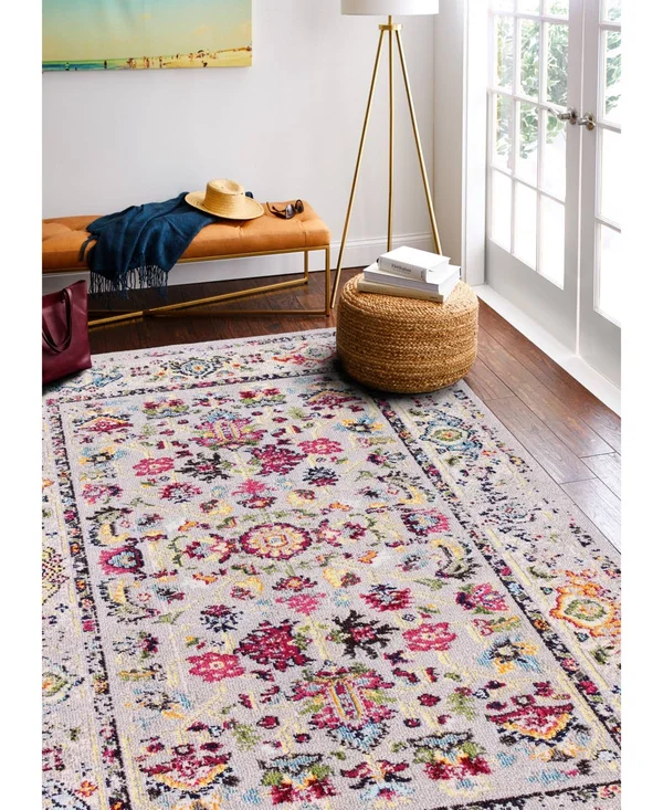 Bashian Dakota MH108 Area Rug - 8&6x22 x 11&6x22 - Beige