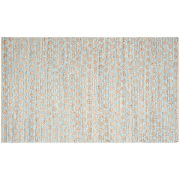 Safavieh Cape Cod CAP820B Blue - Natural 5& x 8& Area Rug