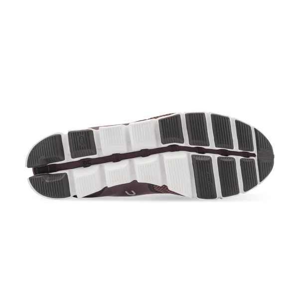 on Cloud Running Shoe Men's - Pebble/Raisin, 7.5