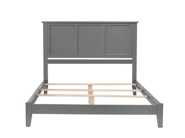 Atlantic Furniture Madison Grey King Traditional Bed