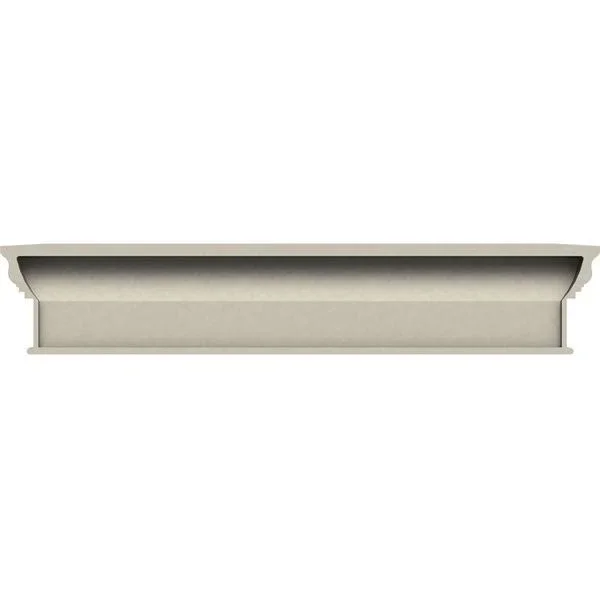 125 inch Bottom Width x 133 1/2 inch Top Width x 12 inchh x 1 1/4 inchp Craftsman Crosshead