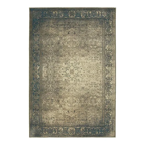 Oriental Weavers Pasha 1330E 7&10x22 x 10&10x22 Blue Area Rug